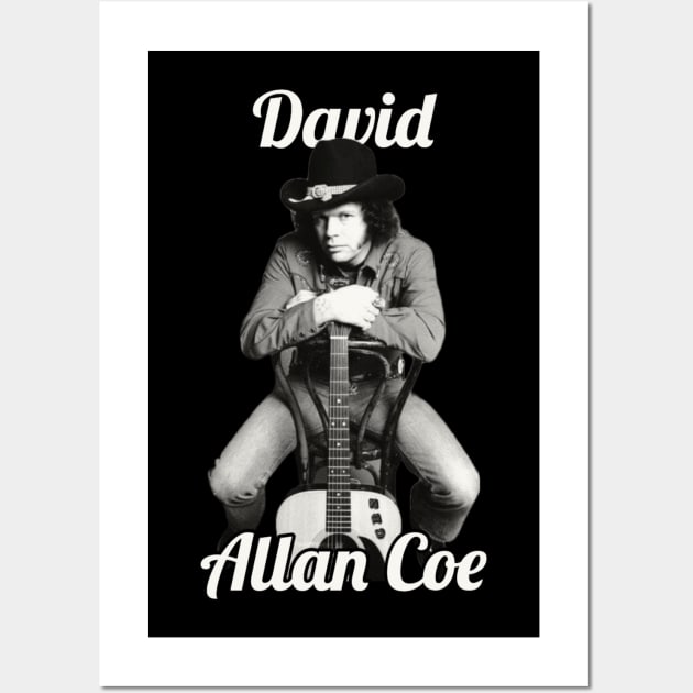 David Allan Coe / 1939 Wall Art by glengskoset